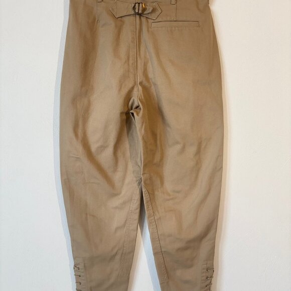 100% Cotton High Waist Riding Pant - Picture 3 of 6